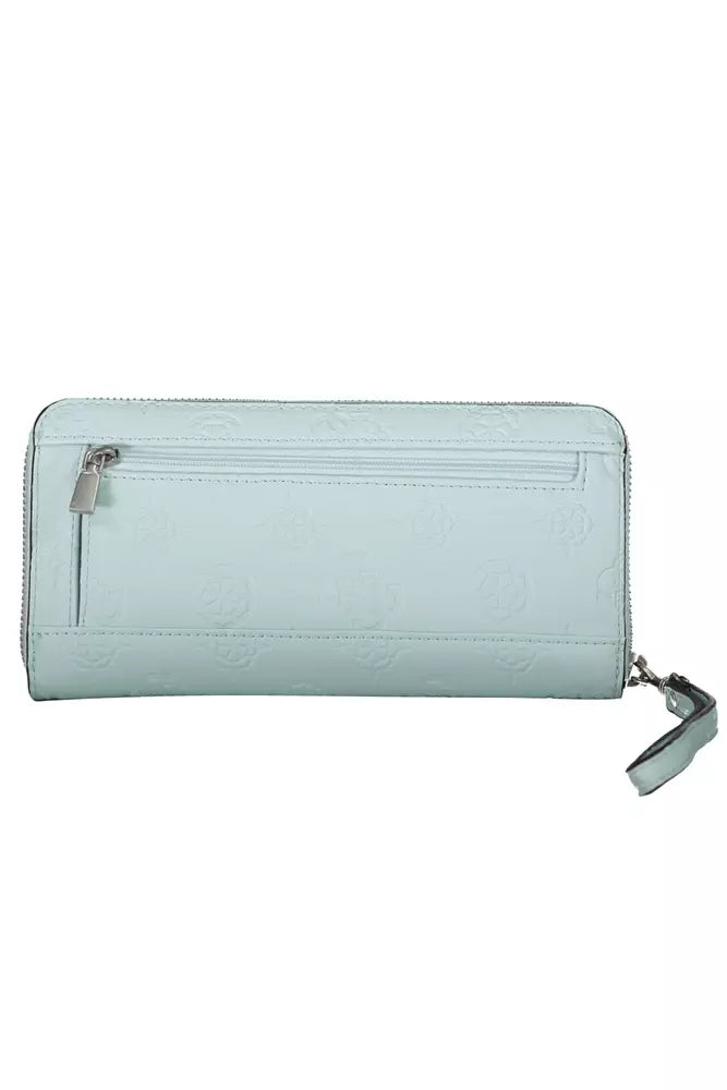 Cartera multicompartimentos Chic azul claro de Guess Jeans