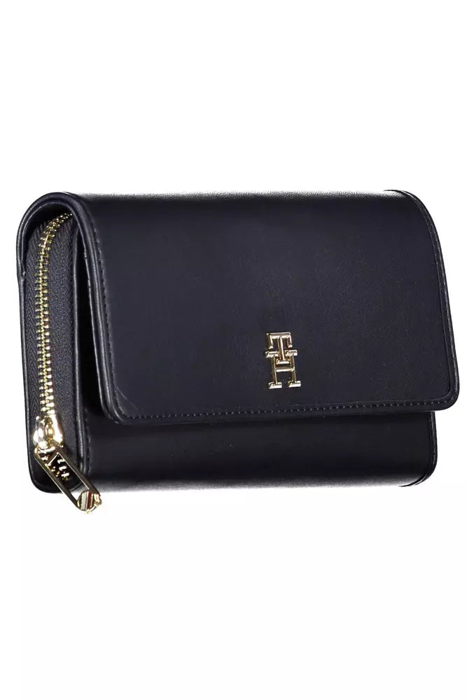 Tommy Hilfiger Elegant Blue Wallet with Ample Space