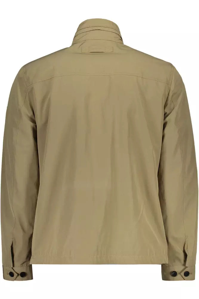 Chaqueta deportiva elegante de manga larga beige de Gant