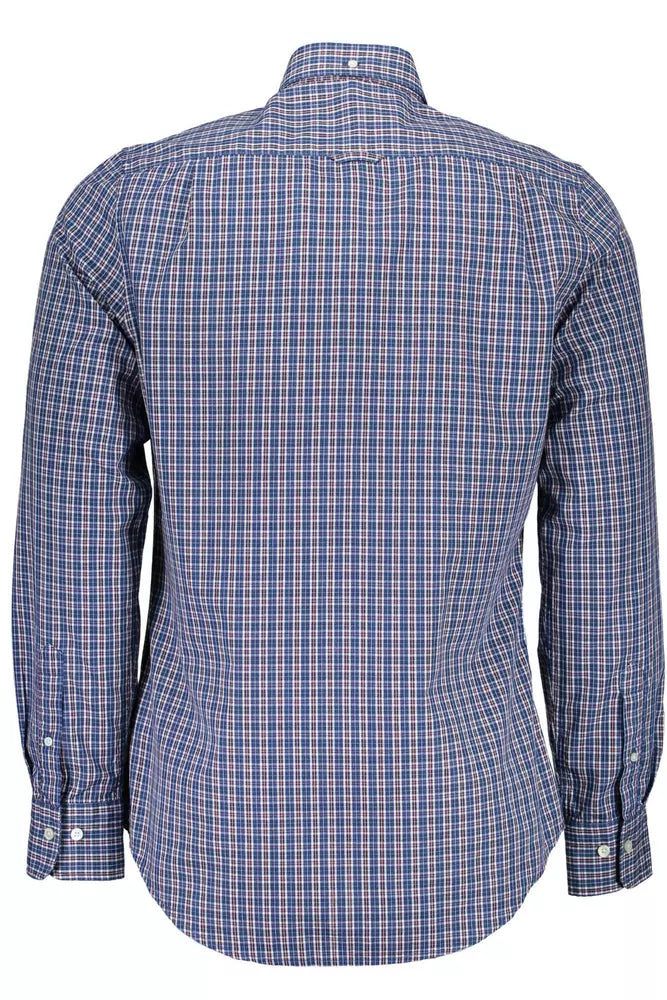 Chemise boutonnée à manches longues et coupe slim élégante de Gant