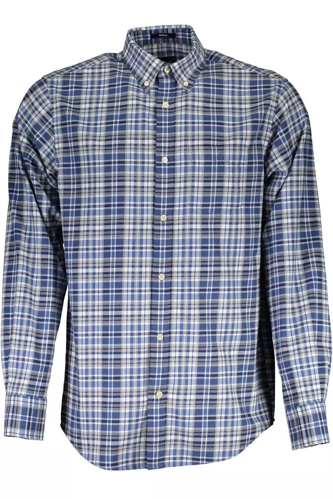 Chemise élégante en coton à manches longues Gant