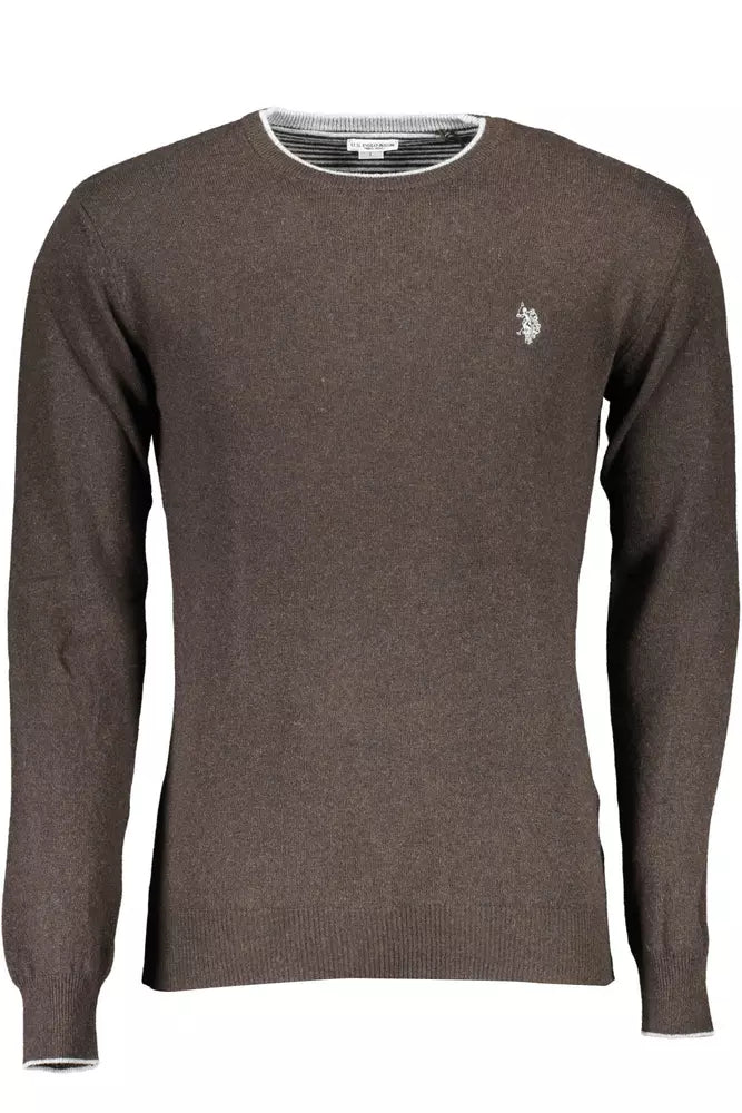 Pull homme en laine mélangée coupe slim US POLO ASSN.