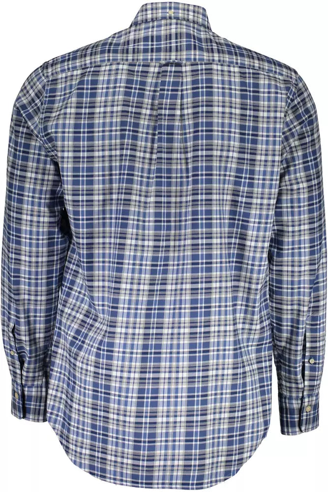 Chemise élégante en coton à manches longues Gant