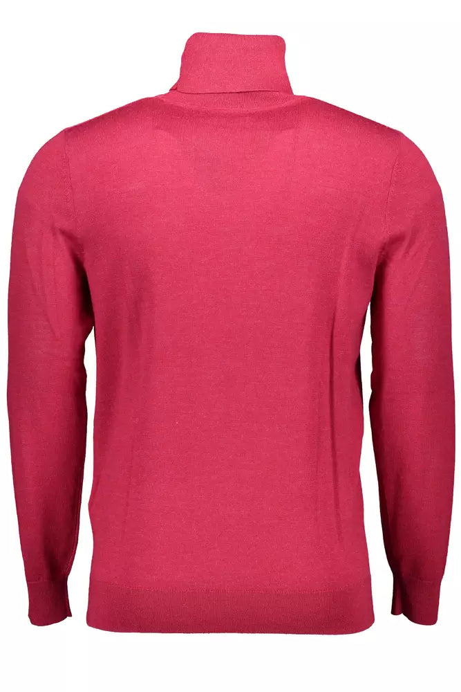 Gant Red Wool Men Sweater