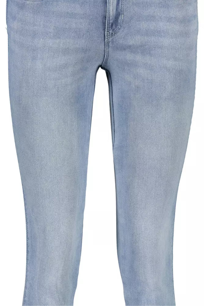 Guess Jeans Chic Light Blue Denim pour un style sophistiqué