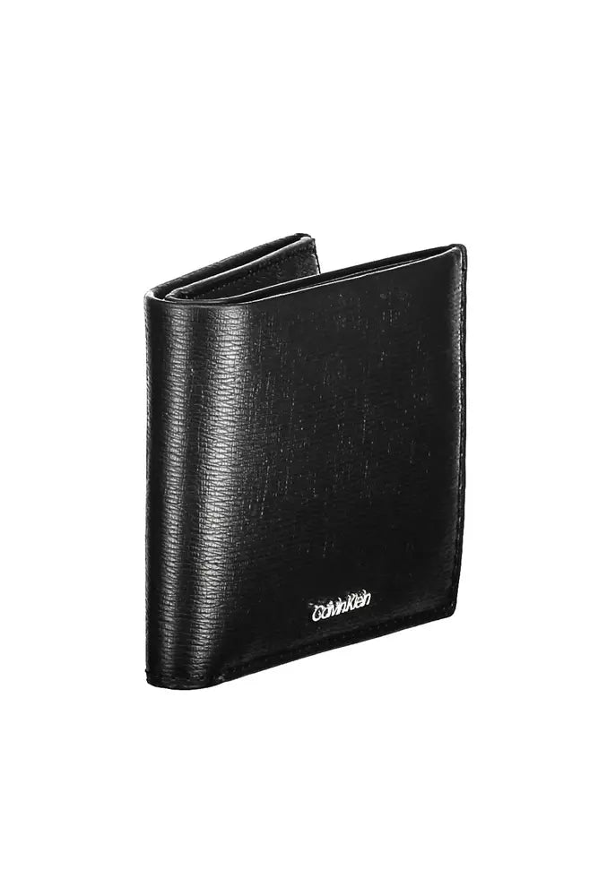 Calvin Klein Black Polyester Men Wallet