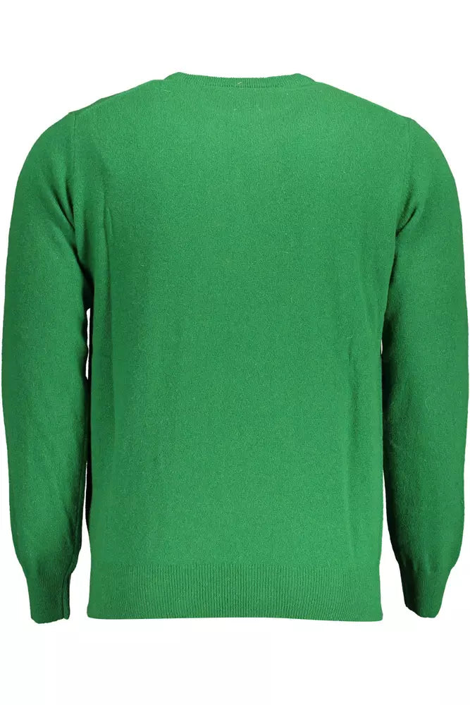 Suéter chic de mezcla de lana verde de North Sails para hombre