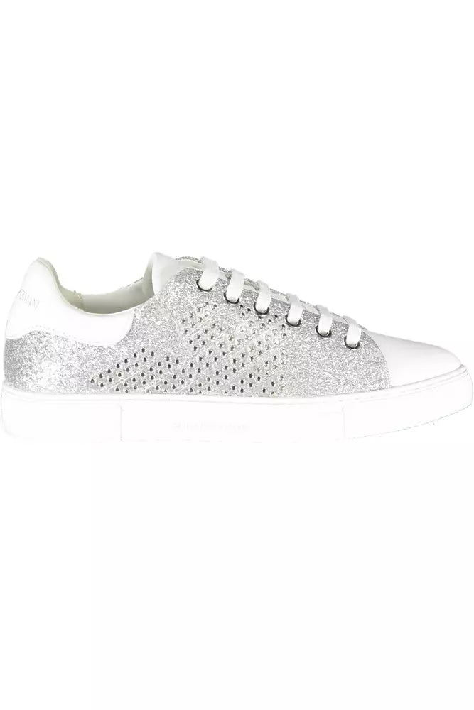 Baskets de sport Emporio Armani Silver Lure avec détails contrastés