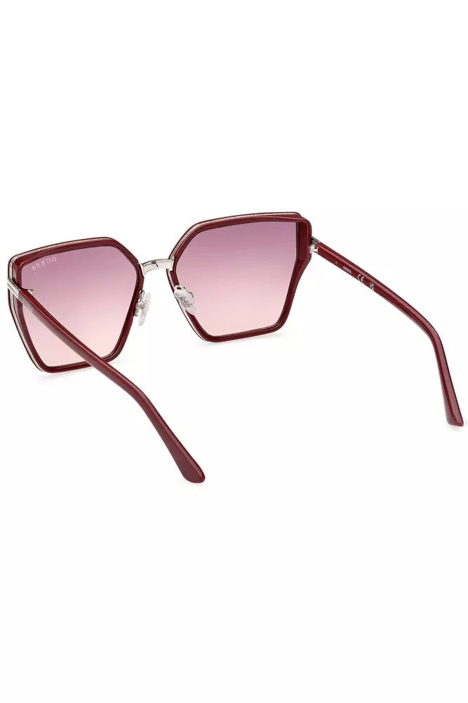 Lunettes de soleil Guess Jeans Hexagonal Chic Rose