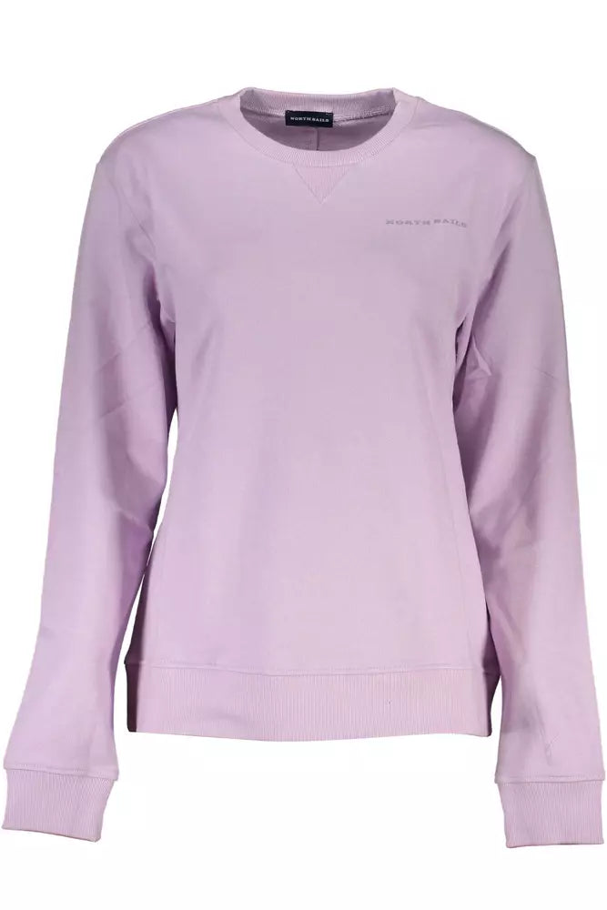 Sweat-shirt en coton biologique violet chic de North Sails