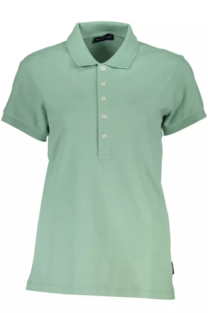 Polo de manga corta North Sails Chic Green