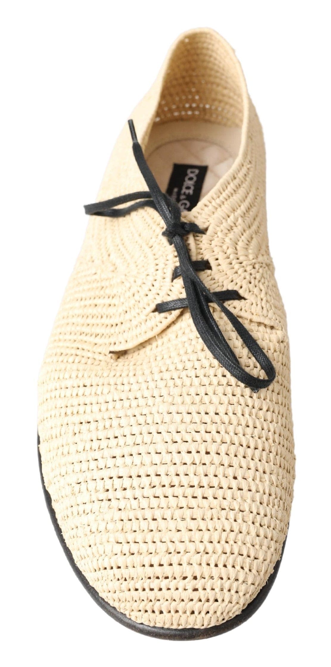 Zapatos Derby con cordones estilo casual para hombre de Dolce &amp; Gabbana en color beige