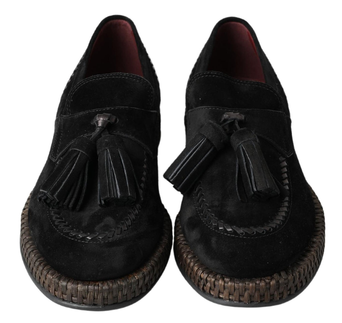 Baskets espadrilles en daim noir chic Dolce &amp; Gabbana