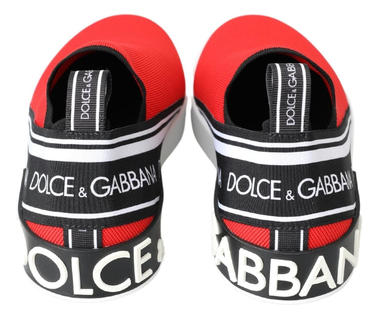 Mocassins élégants tricolores Dolce &amp; Gabbana pour hommes