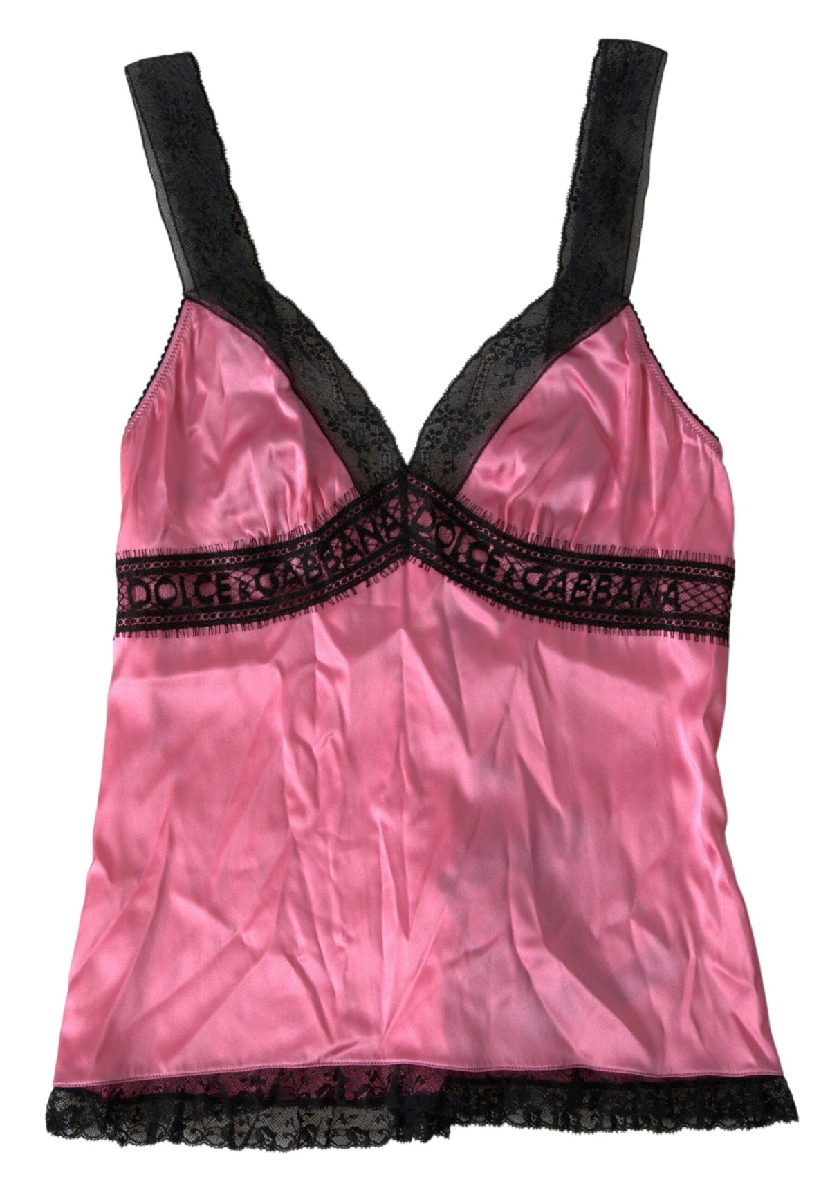 Camisola rosa Silken Charm de Dolce &amp; Gabbana