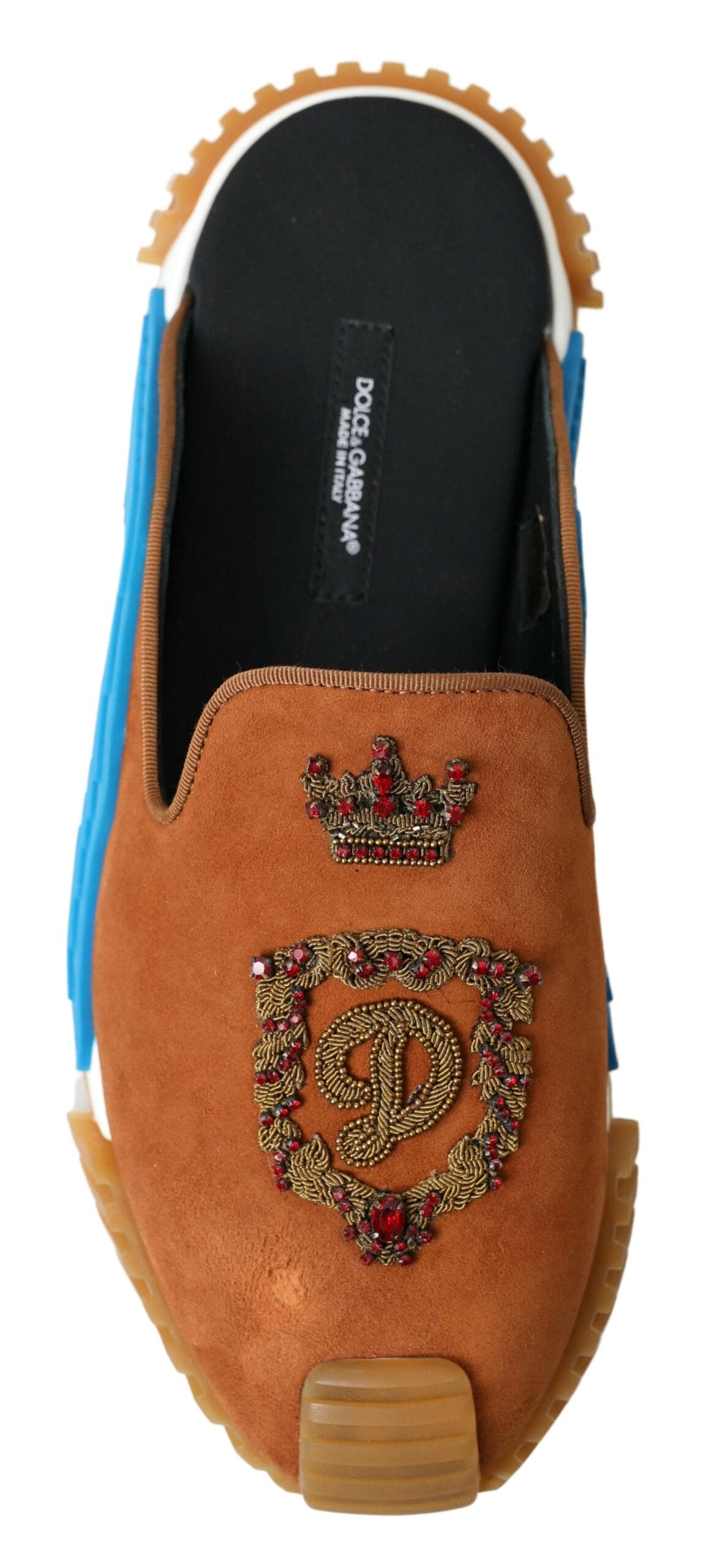 Sandales à enfiler élégantes Dolce &amp; Gabbana NS1 multicolores