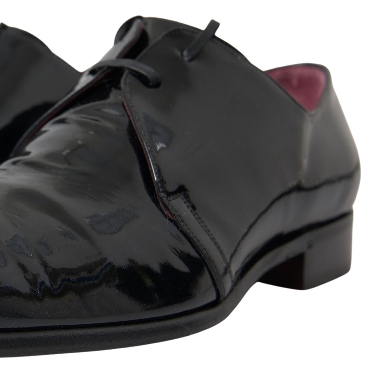 Chaussures habillées en cuir verni noir pour homme Dolce &amp; Gabbana