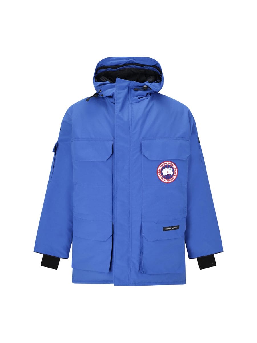 Chaqueta elegante azul real de expedición de Canada Goose