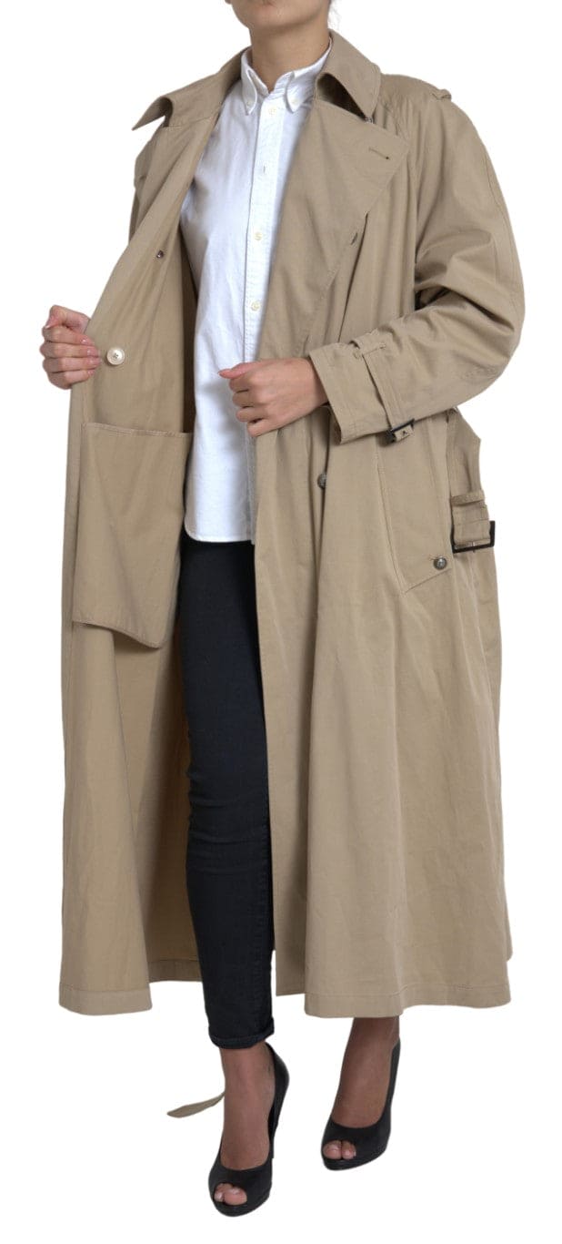 Trench-coat croisé élégant Dolce &amp; Gabbana