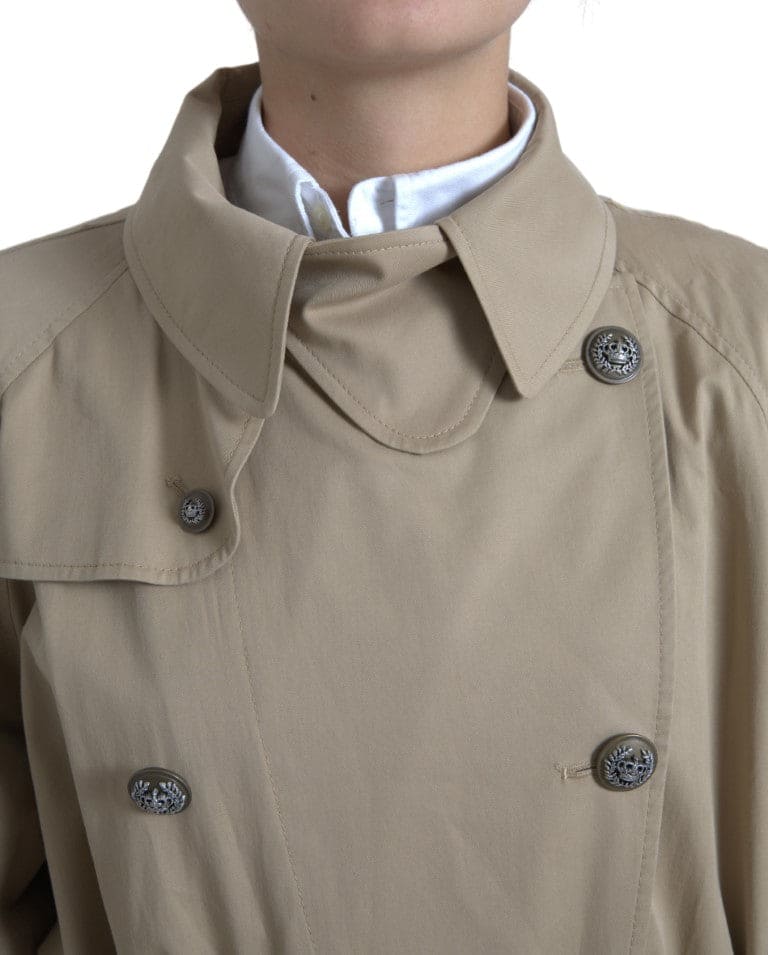 Trench-coat croisé élégant Dolce &amp; Gabbana