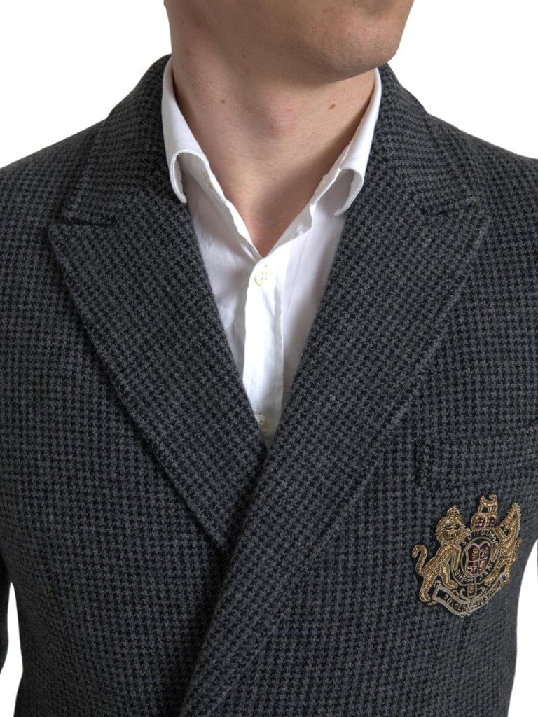 Blazer élégant en cachemire coupe slim Dolce &amp; Gabbana