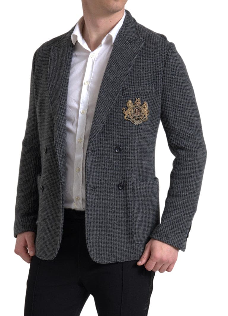 Blazer élégant en cachemire coupe slim Dolce &amp; Gabbana