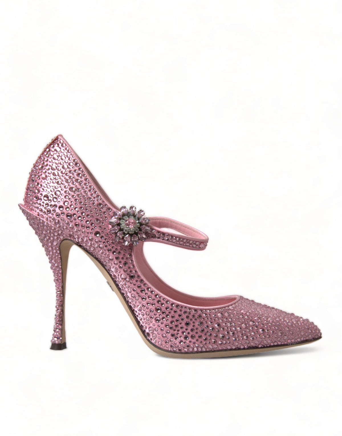 Escarpins en cristal rose enchanteurs Dolce &amp; Gabbana