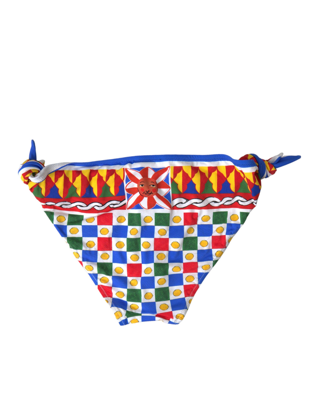 Dolce &amp; Gabbana Bas de bikini multicolore à imprimé Carretto