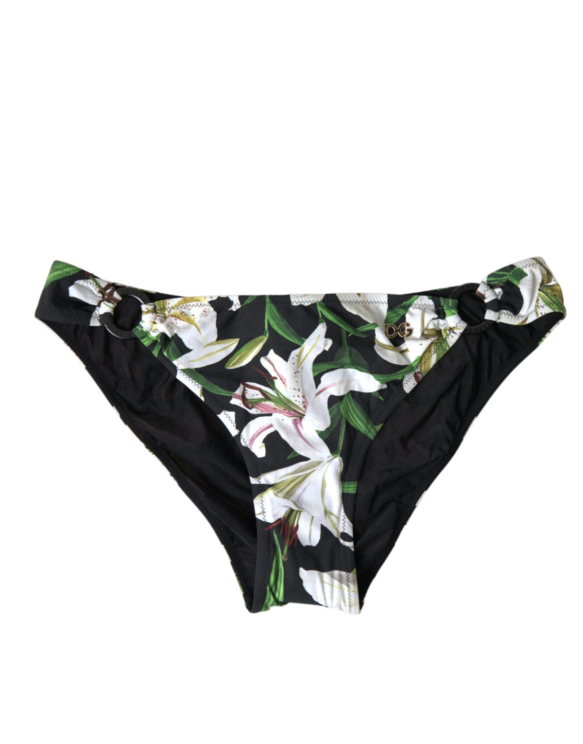 Bas de bikini élégant à imprimé floral Dolce &amp; Gabbana - Nagez avec style