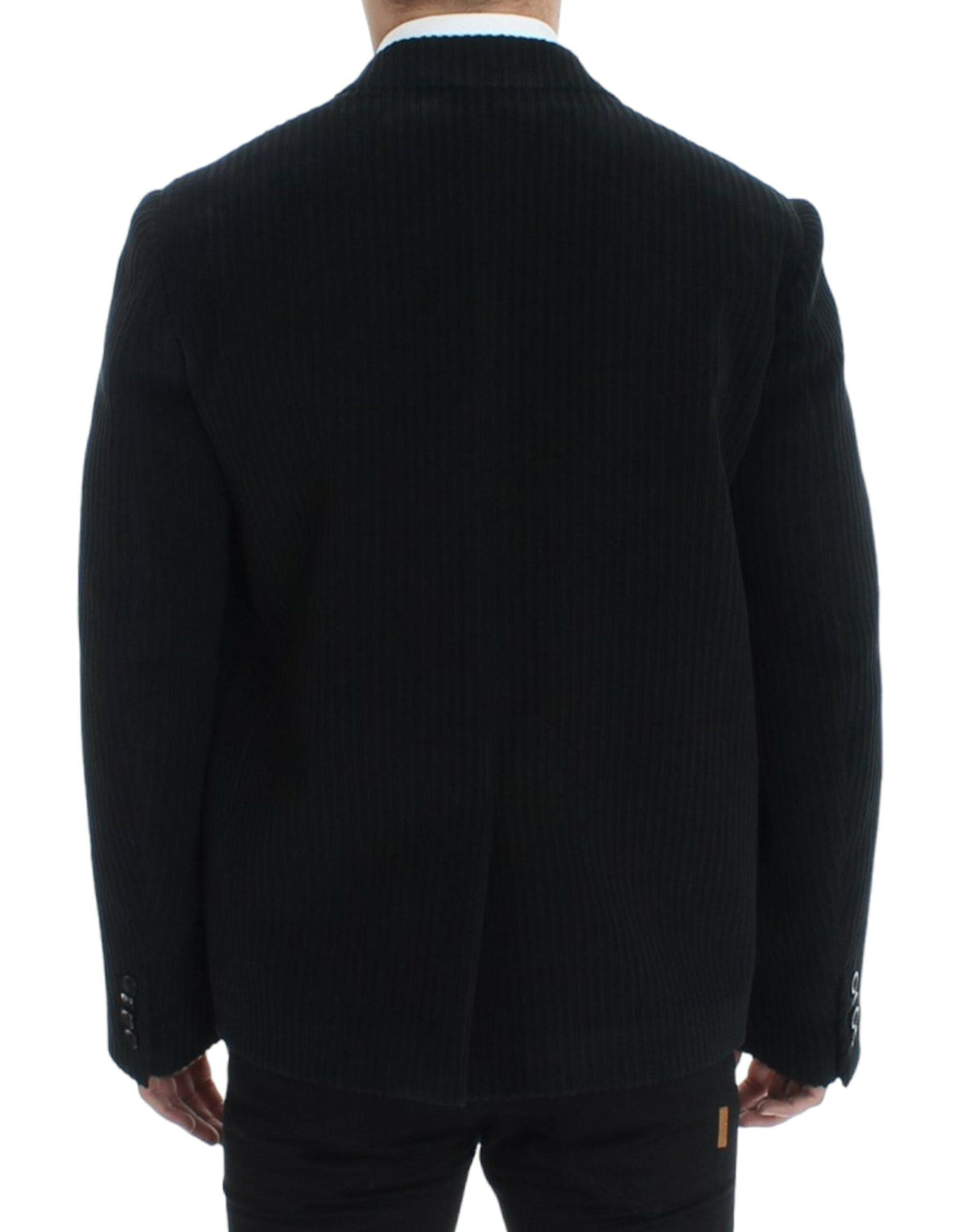 Elegante blazer tipo martini negro de Dolce &amp; Gabbana