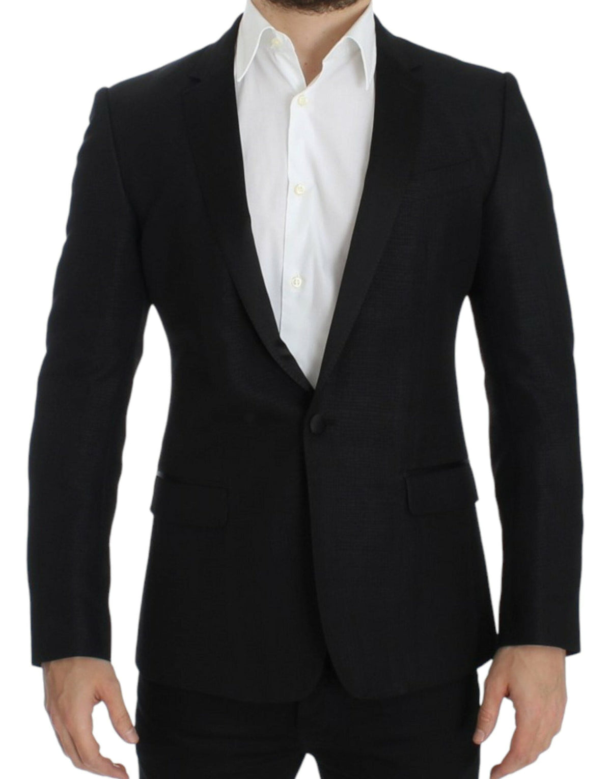 Veste blazer slim fit Martini élégante de Dolce &amp; Gabbana