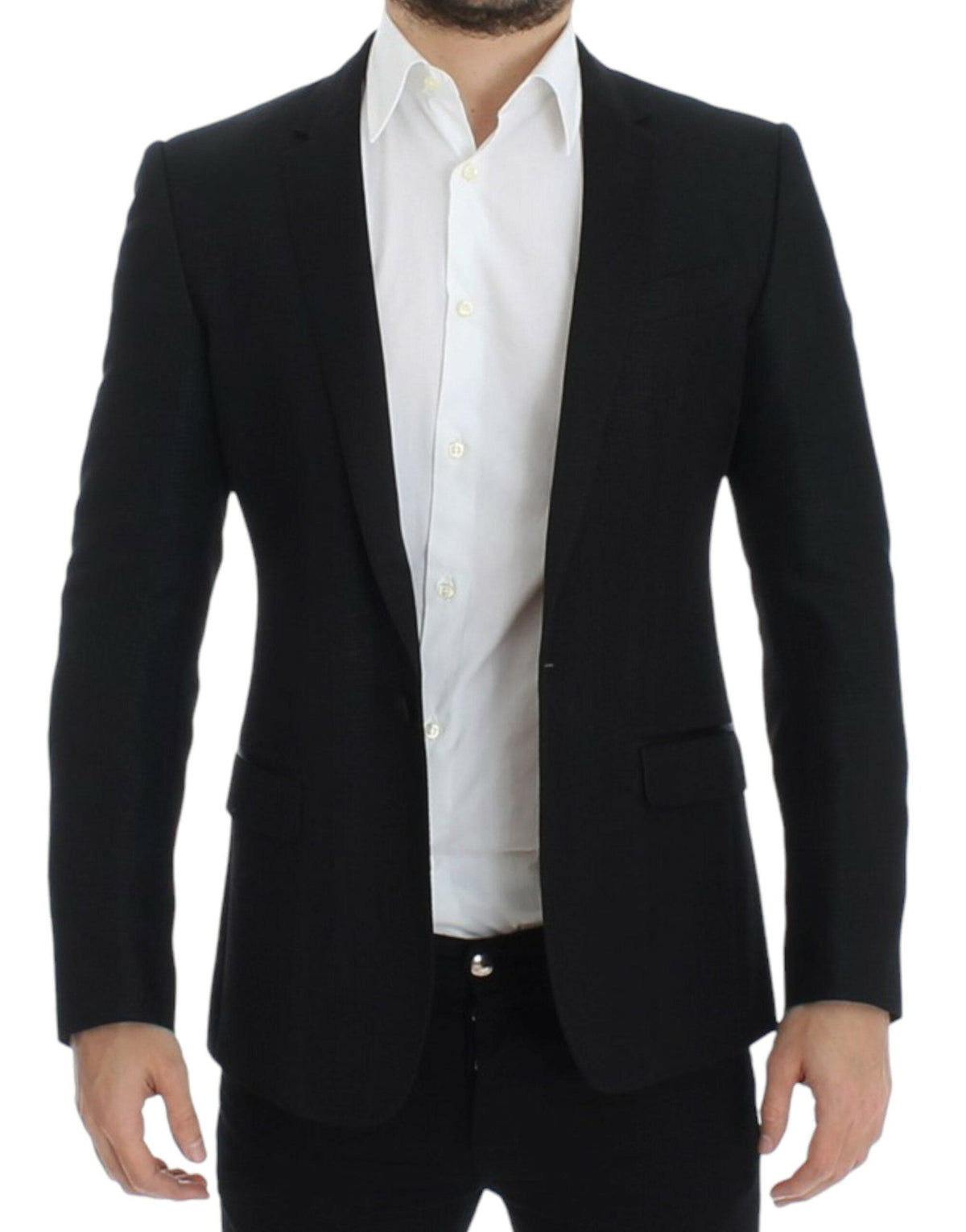 Veste blazer slim fit Martini élégante de Dolce &amp; Gabbana