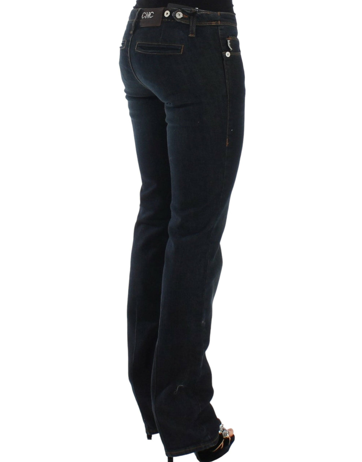 Costume National Chic Bleu Slim Fit Denim Delight