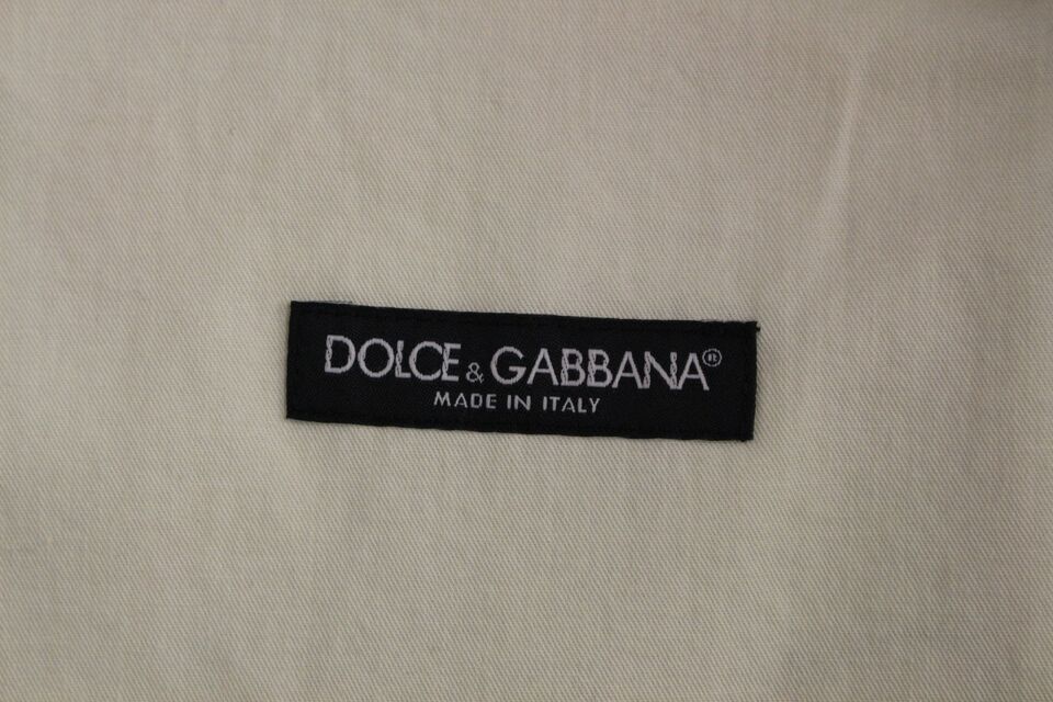 Chaleco elegante de vestir Manchester negro de Dolce &amp; Gabbana