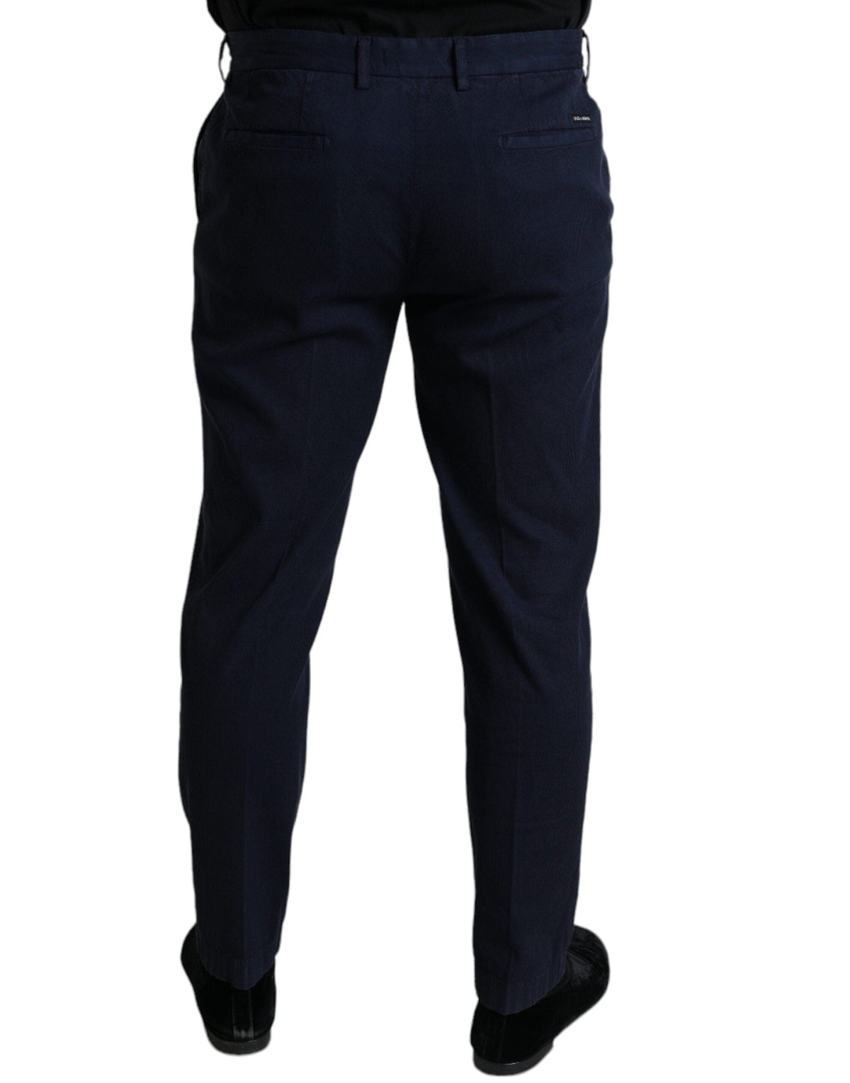 Pantalon skinny bleu foncé élégant Dolce &amp; Gabbana