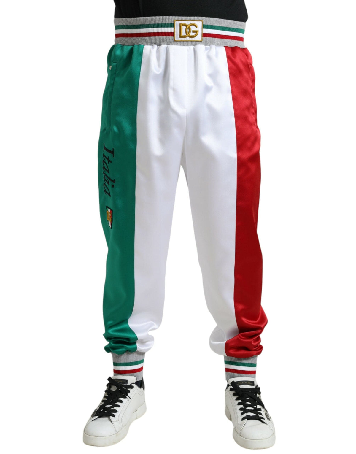 Pantalon de jogging à rayures italiennes Dolce &amp; Gabbana