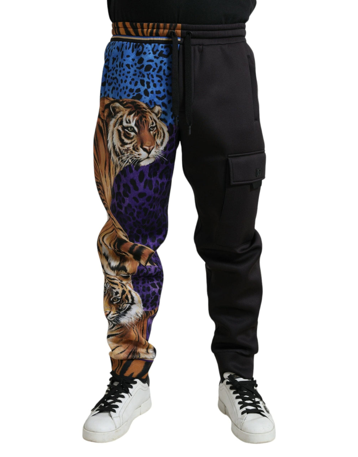 Pantalones jogger con estampado exótico de Dolce &amp; Gabbana