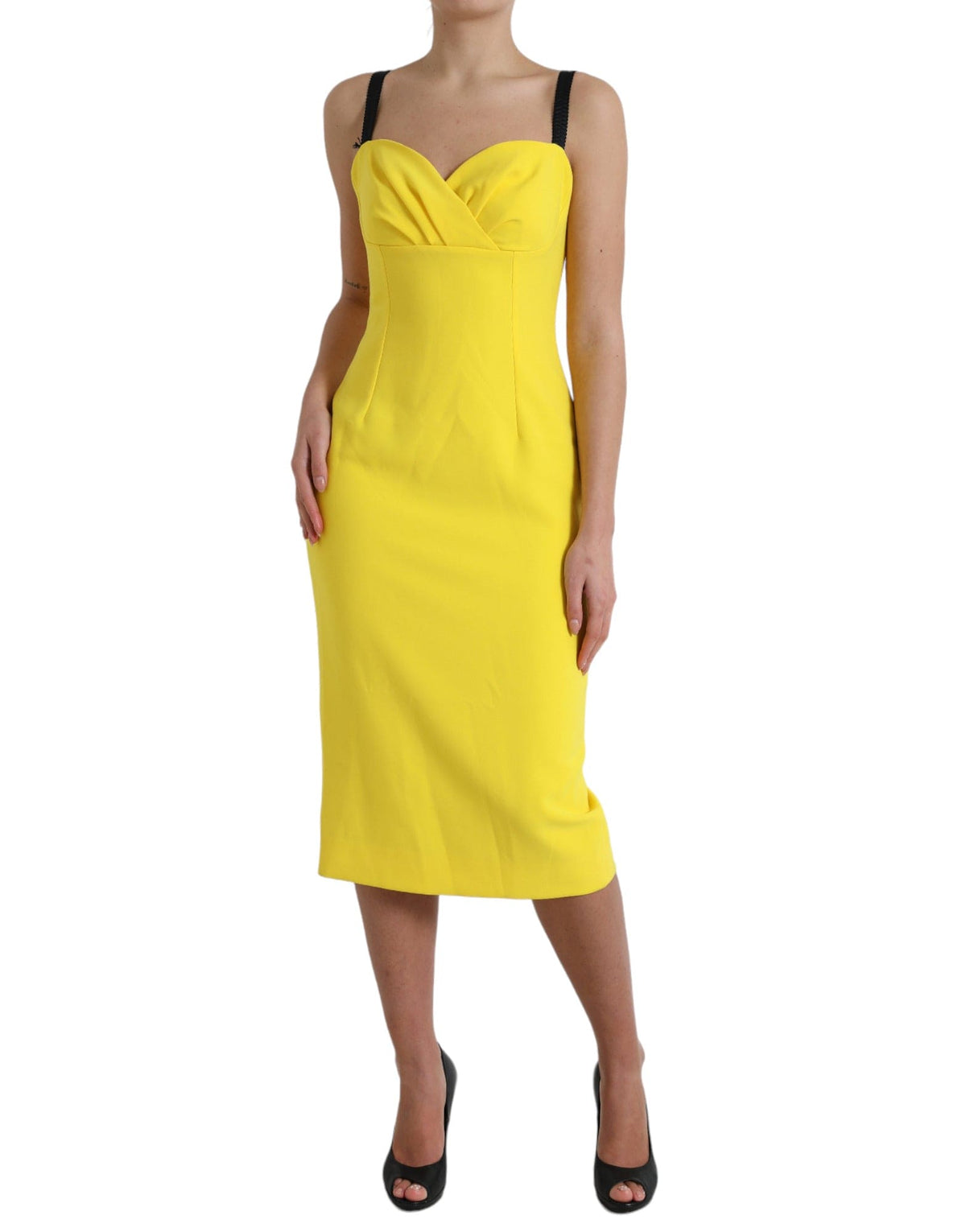 Robe mi-longue sans manches Sunshine Chic de Dolce &amp; Gabbana