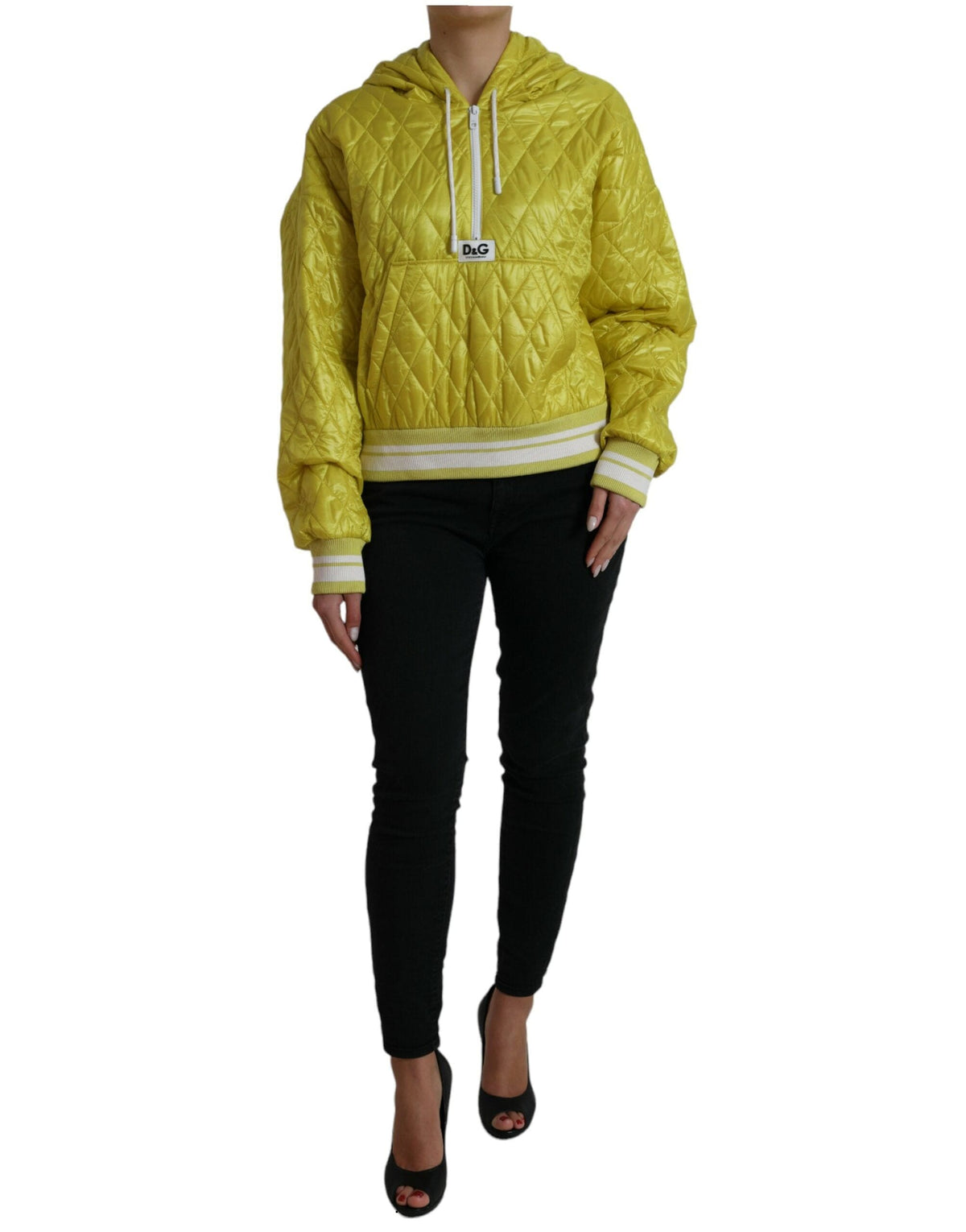 Chaqueta con capucha Dolce &amp; Gabbana Radiant Yellow