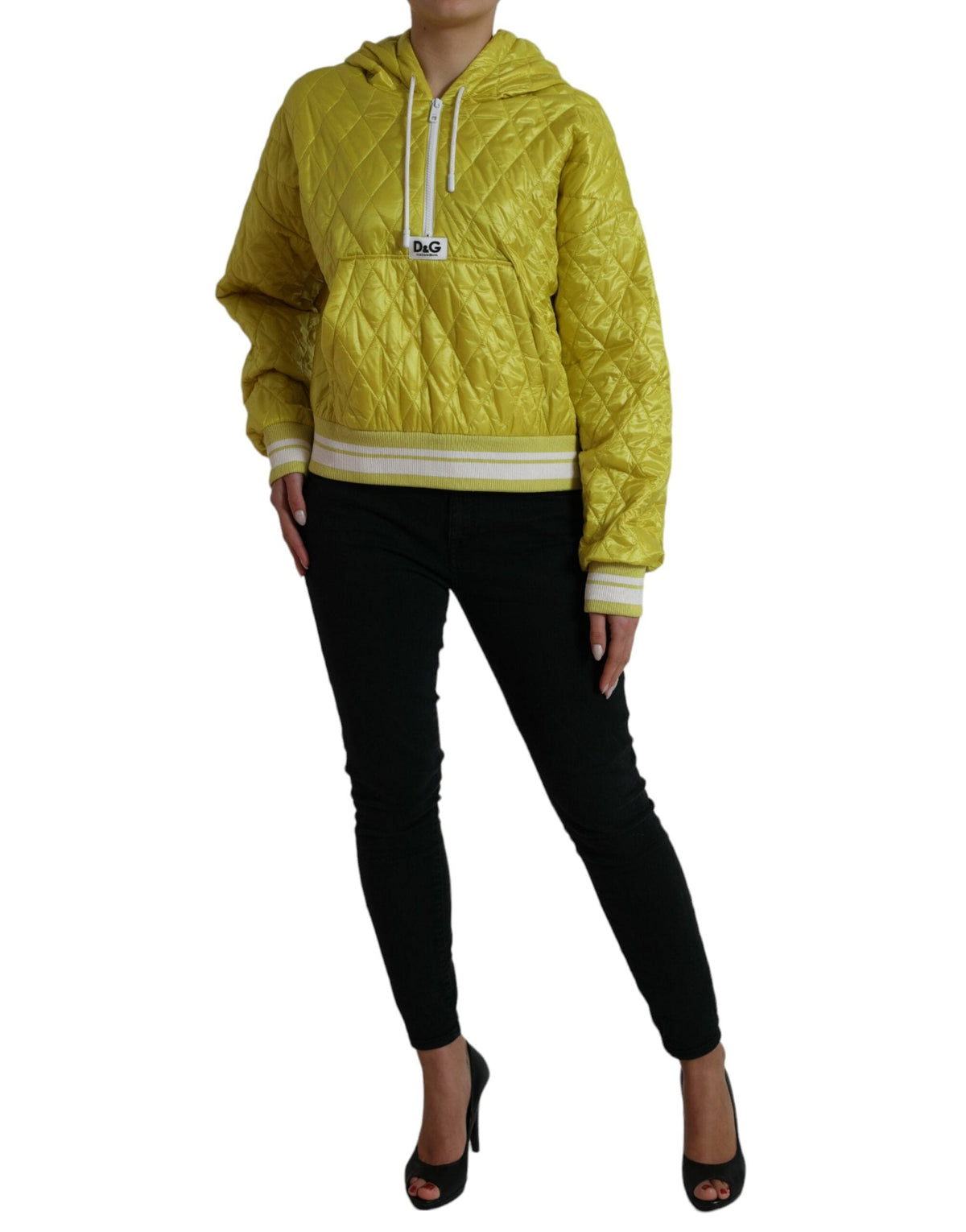 Chaqueta con capucha Dolce &amp; Gabbana Radiant Yellow