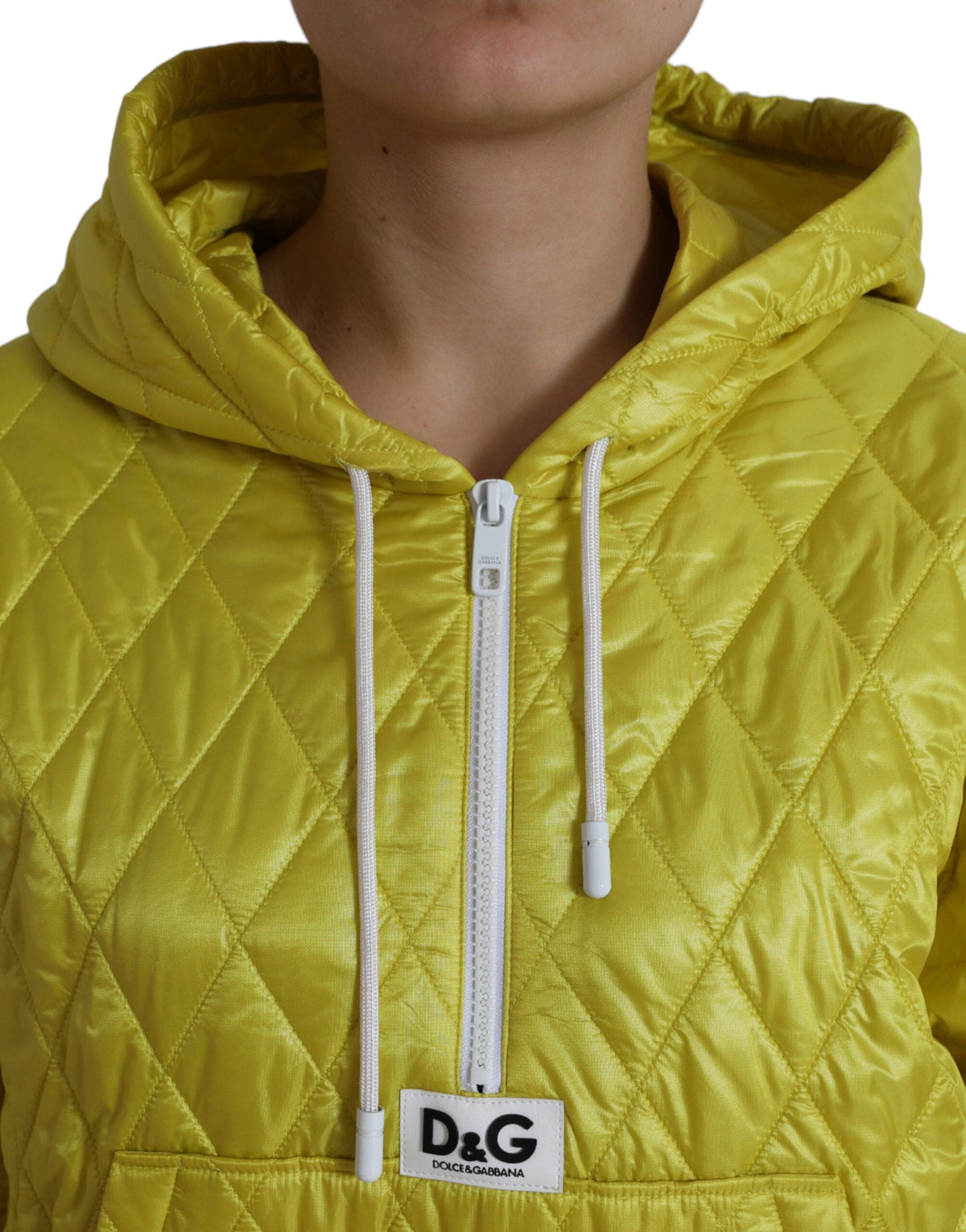 Chaqueta con capucha Dolce &amp; Gabbana Radiant Yellow