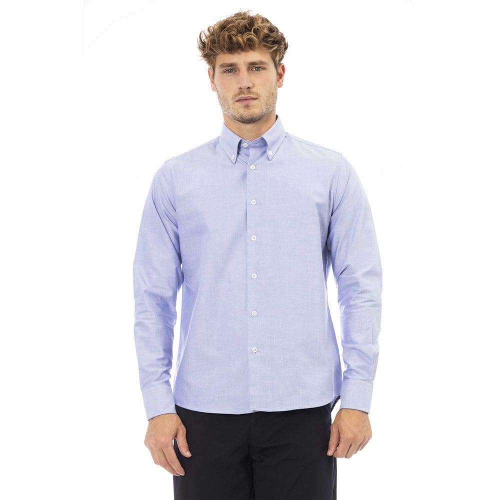 Chemise élégante en coton mélangé Baldinini Trend