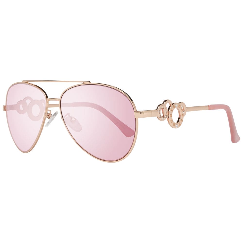 Guess Rose Gold Women Sunglasses