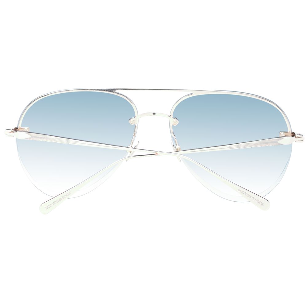 Scotch & Soda Gold Women Sunglasses