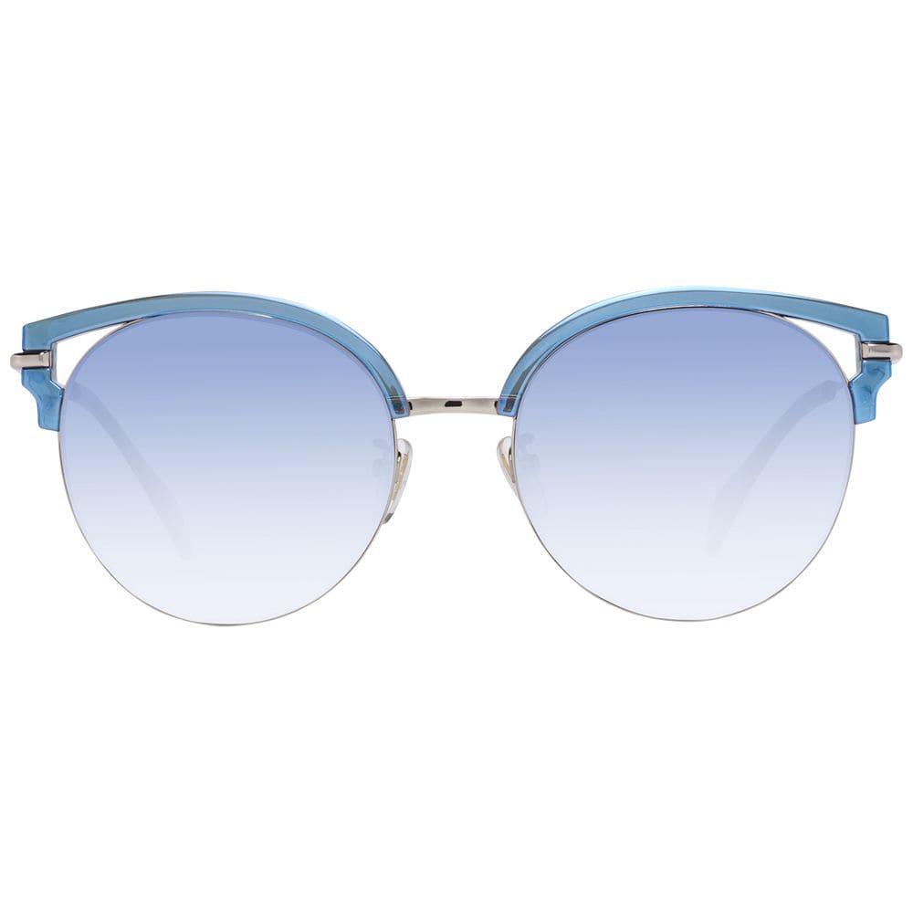 Gafas de sol con diseño de mariposa y degradado azul de Police Chic