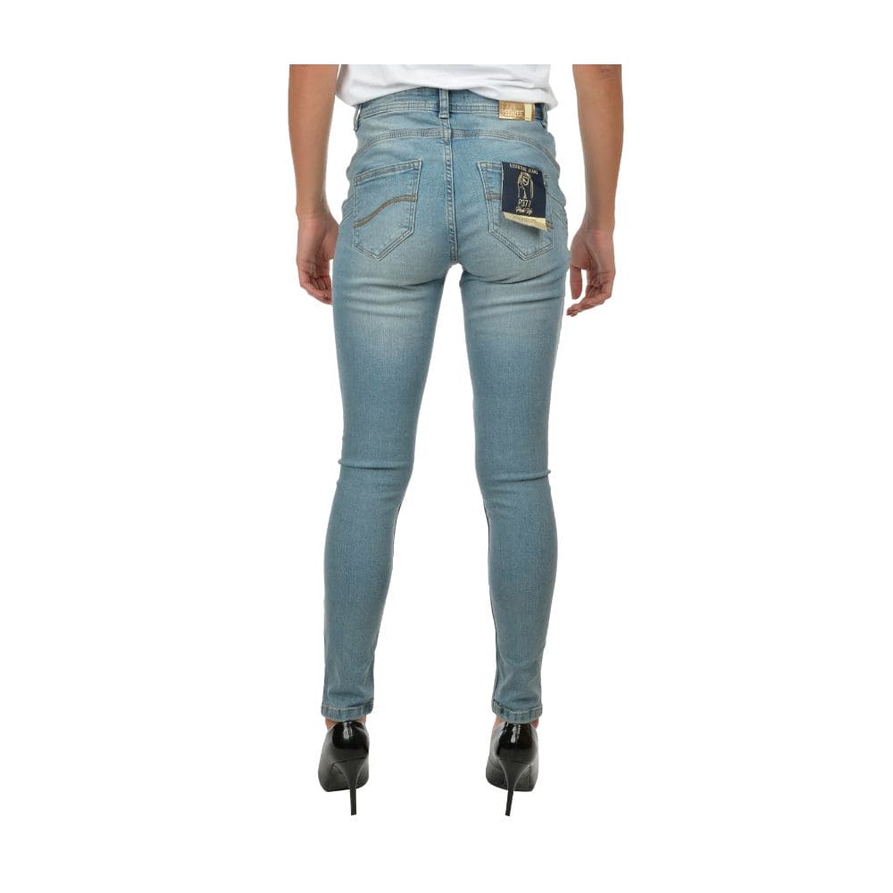 Yes Zee Chic Jean skinny bleu clair pour femme