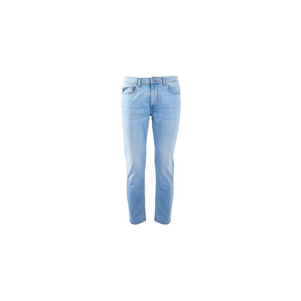 Jean Yes Zee Sleek Comfort Denim à cinq poches délavé clair