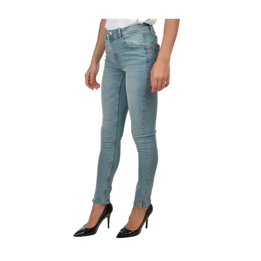 Yes Zee Chic Jean skinny bleu clair pour femme