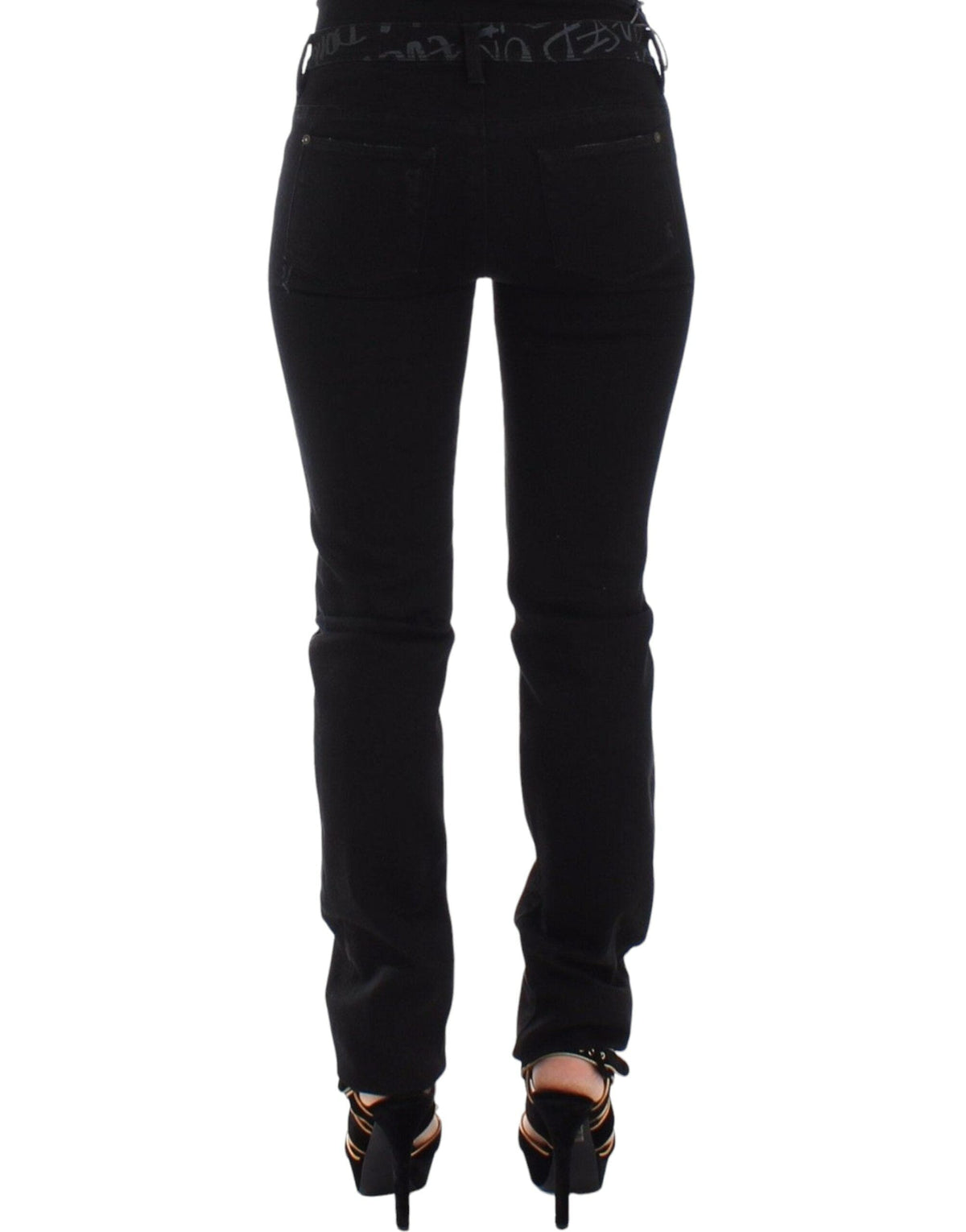 Jean skinny noir chic de Ermanno Scervino