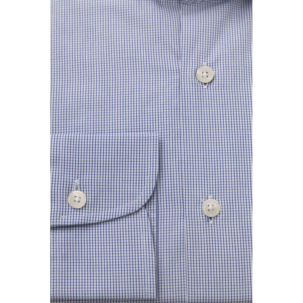 Camisa de vestir elegante de algodón con cuello francés de Bagutta